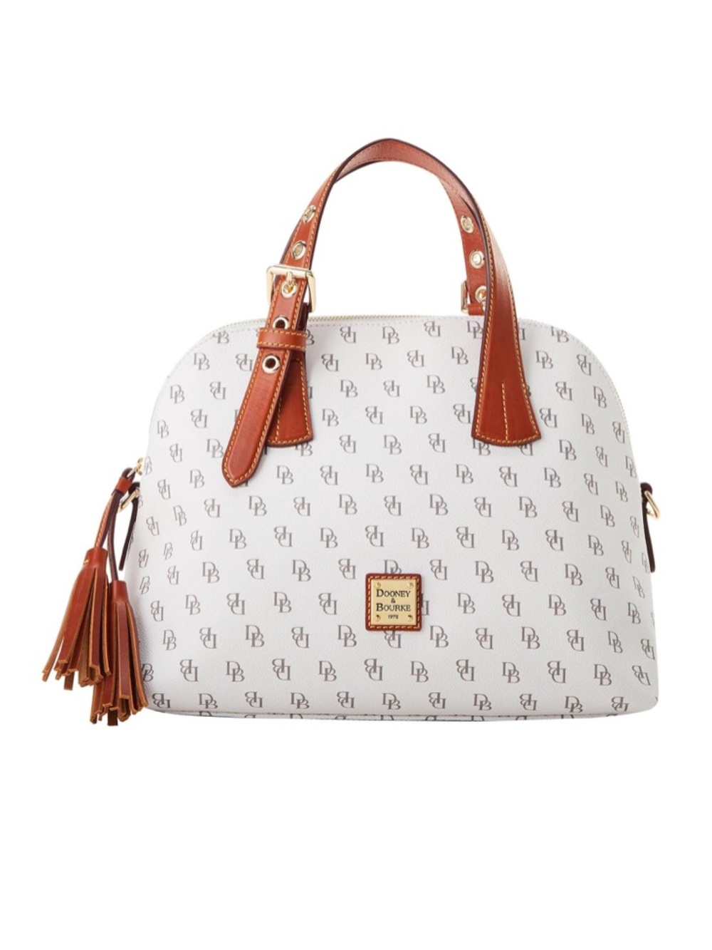 Dooney & Bourke Small Audrey Monogram Dome Satchel